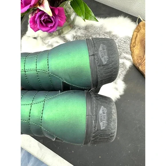 Vans X Harry Potter Morsmordre Green Sk8-Hi Platform High Mens 8/Womens 9.5 - Picture 5 of 16